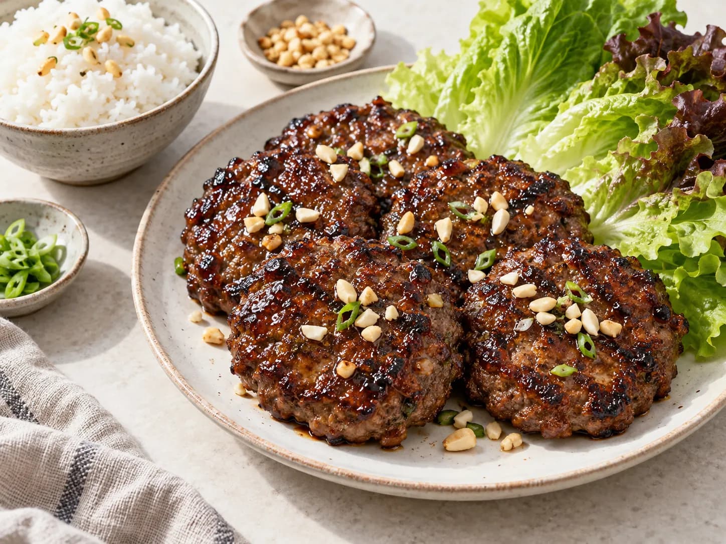 Tteok-galbi (glazed short rib patties), 사진 3