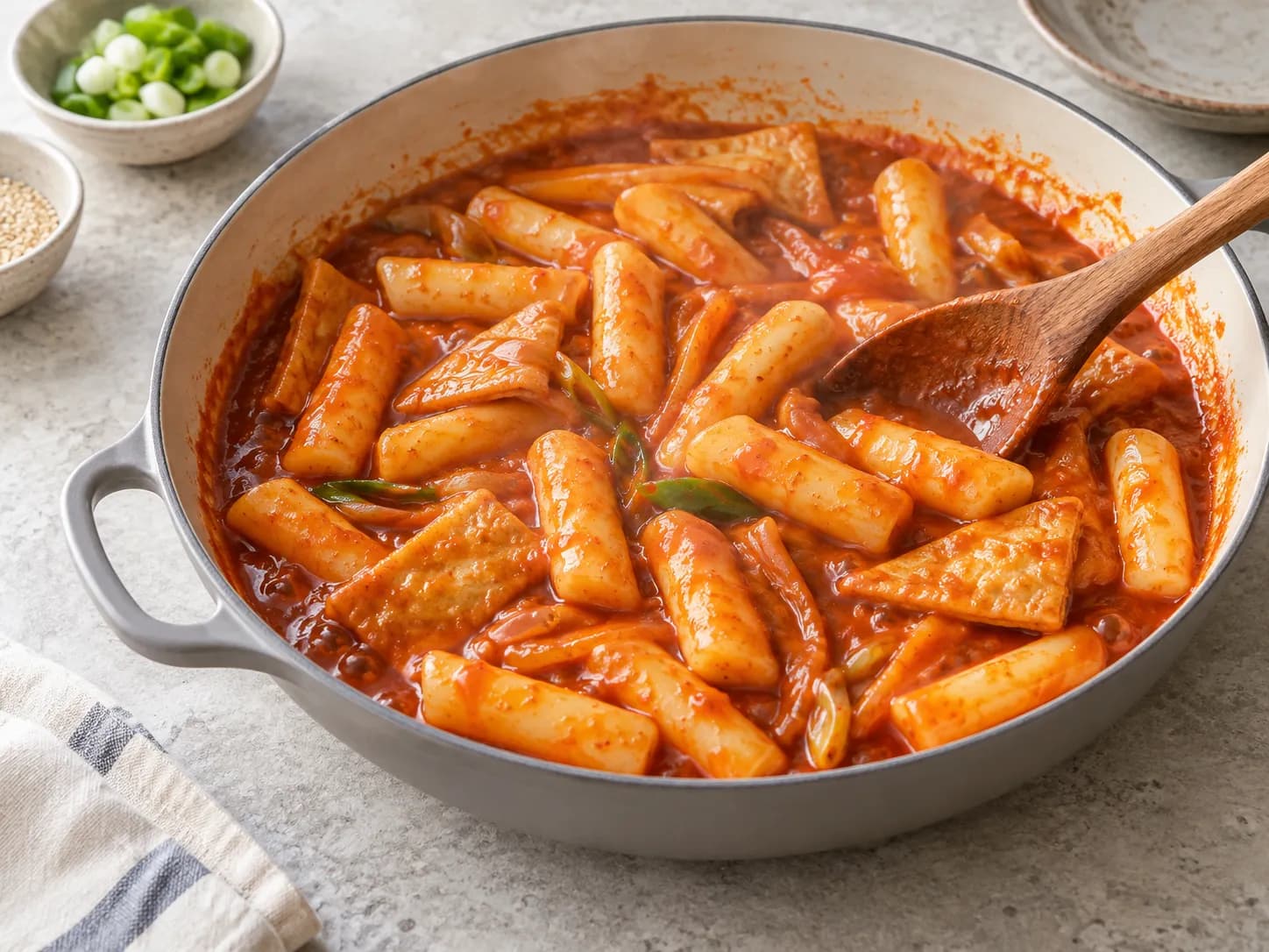 Snack-bar tteokbokki at home、写真2