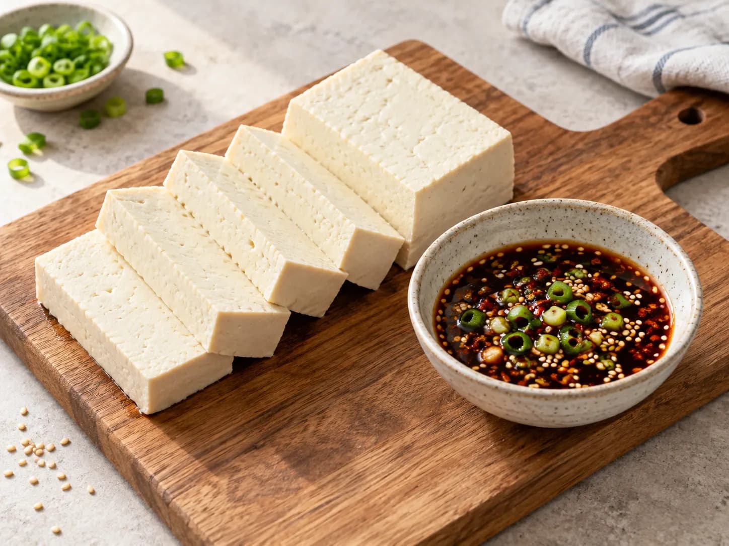 Dubu-jorim (spicy soy-braised tofu), 사진 1