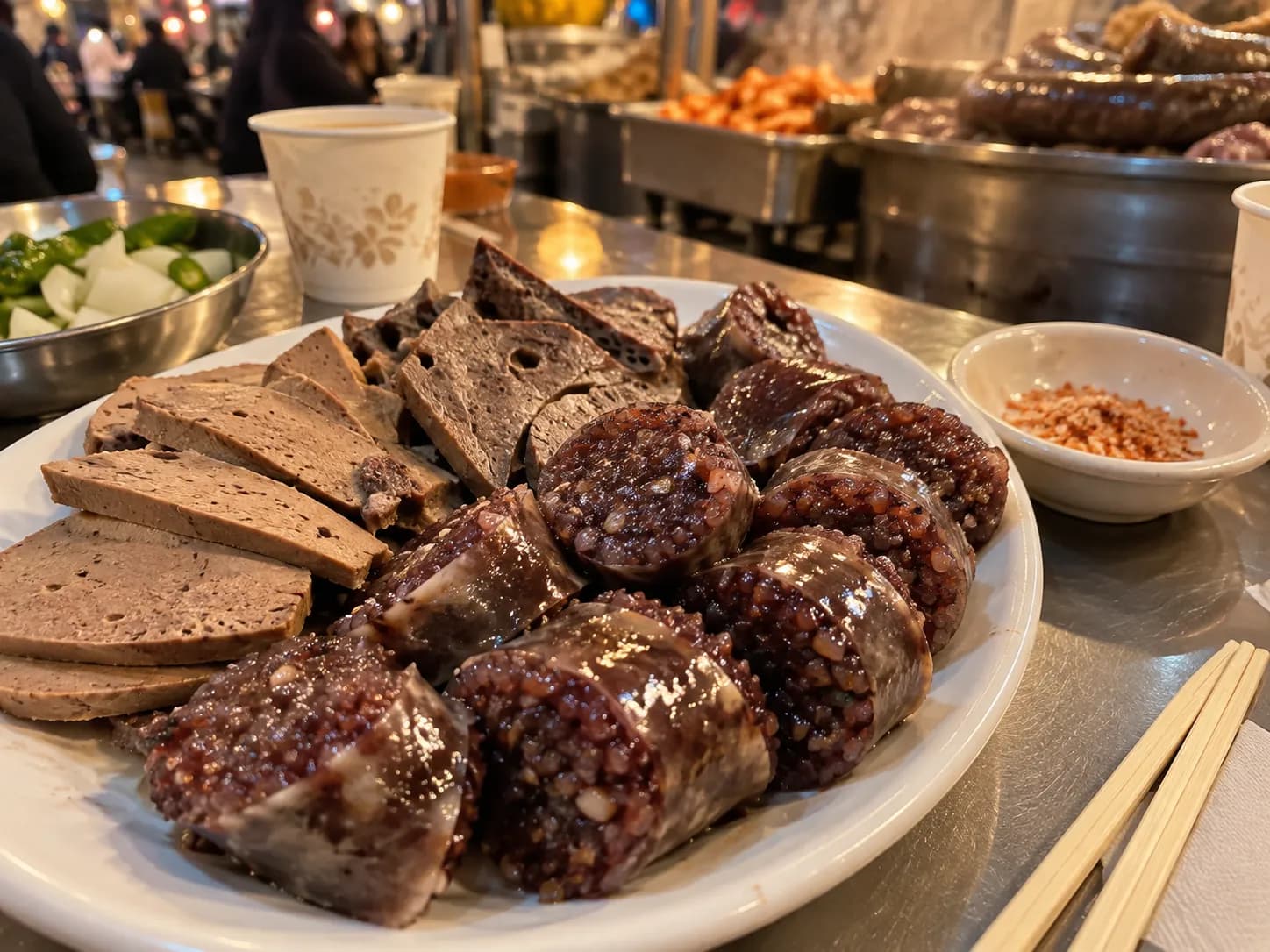 순대는 소금파? 막장파? 지역마다 다른 순대 찍먹, 사진 1